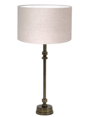 Lámpara de sobremesa rústica-8392BR