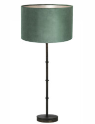 lampara-de-mesa-terciopelo-verde-7029ZW