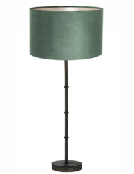 lampara-de-mesa-terciopelo-verde-7029ZW