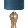 lampara-bronce-terciopelo-azul-7306BR