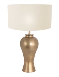 lampara-mesa-bronce-blanca-7308BR