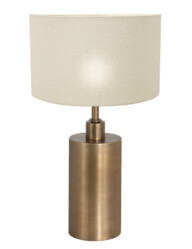 lampara-de-mesa-bronce-blanca-7311BR