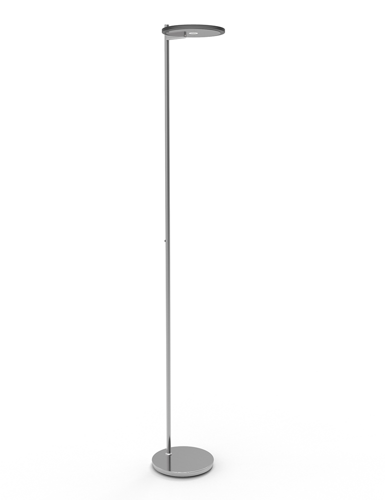 lámpara-de-pie-steinhauer-turound-gris-y-acero-2993st