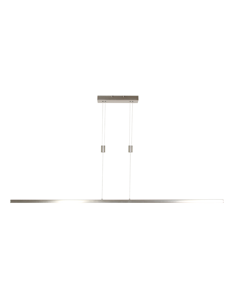 lámpara-de-techo-steinhauer-litho-led-acero-y-blanco-2434st