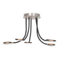 5-luces-techo-modernas-steinhauer-turound-acero-y-transparente-y-negro