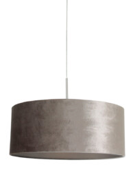 lampara-colgante/-pantalla-plateada-steinhauer-sparkled-light-acero-y-plateado-8149st