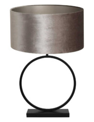 lampara-mesa-redonda-negra-light-y-living-liva-plateado-y-negro-3606zw