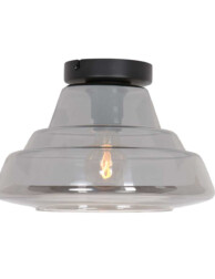 lampara-techo-cristal-ahumado-steinhauer-reflexion-negro-3389zw-2