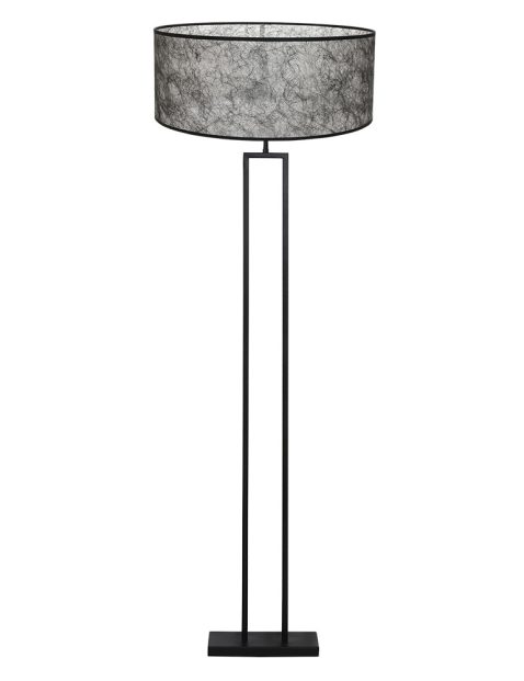 industrieelmoderne-staande-lamp-met-doorzichtige-donkere-kap-vloerlamp-light-living-shiva-zwart-3815zw-478×621