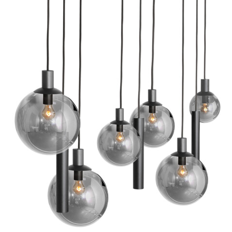 lampara-de-techo-negra-con-seis-bombillas-redondas-de-estilo-moderno-steinhauer-bollique-vidrioahumado-y-negro-3798zw-3