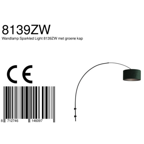 aplique-de-arco-terciopelo-steinhauer-sparkled-light-verde-y-negro-8139zw-6
