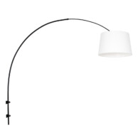 lampara-ajustable-pared-steinhauer-sparkled-light-blanco-y-negro-8193zw