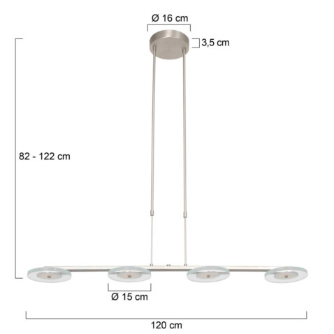 lampara-colgante-led-orientable-steinhauer-turound-acero-y-transparente-3512st-6