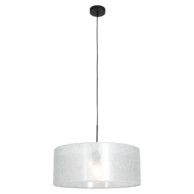 lampara-colgante-pantalla-plata-steinhauer-sparkled-light-blanco-8153zw-1
