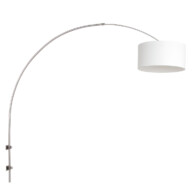 lampara-de-pared/-arco -steinhauer-sparkled-light-acero-y-blanco-8144st