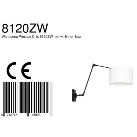 lampara-de-pared-giratoria-steinhauer-prestige-chic-blanco-y-negro-8120zw-6