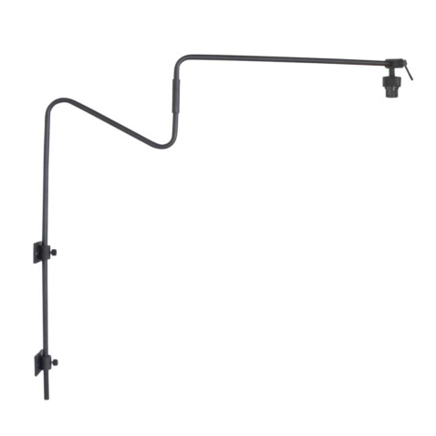 lampara-de-pared-led -anne-light-y-home-linstrom-negro-3404zw