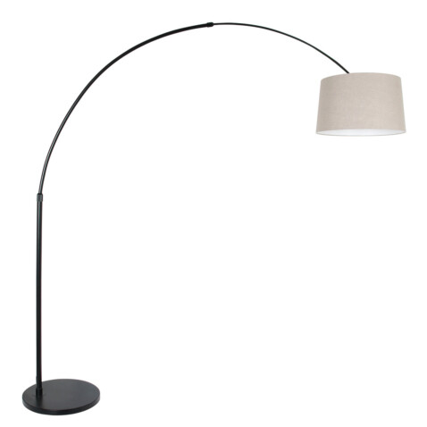 lampara-de-pie-útil-steinhauer-sparkled-light-negro-9830zw
