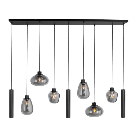 lampara-de-techo-negra-con-seis-bombillas-de-estilo-moderno-steinhauer-reflexion-vidrioahumado-y-negro-3796zw-1