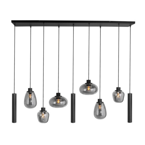 lampara-de-techo-negra-con-seis-bombillas-de-estilo-moderno-steinhauer-reflexion-vidrioahumado-y-negro-3796zw-6