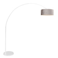 lampara-diseno-gris-steinhauer-sparkled-light-blanco-y-plateado-7172w-1