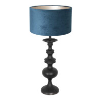 lampara-mesa-oscura-anne-light-y-home-lyons-azul-y-negro-3488zw