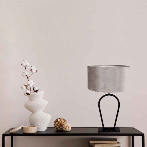 lampara-mesa-pantalla-plata-steinhauer-stang-gris-y-negro-3505zw-2