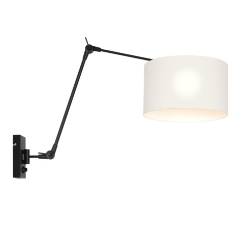 lampara-pared-brazo-orientable-steinhauer-prestige-chic-blanco-y-negro-8118zw-1