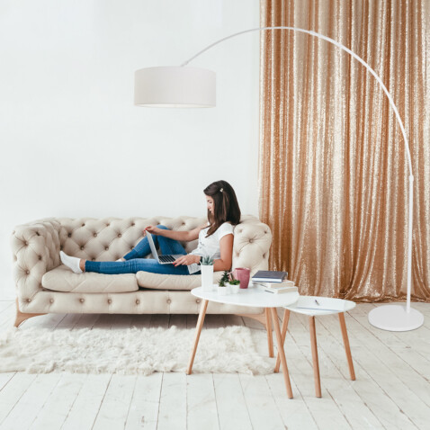 lampara-pie-blanca-steinhauer-sparkled-light-blanco-7169w-2