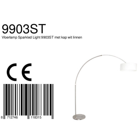 lampara-pie-de-diseno-steinhauer-sparkled-light-transparente-y-negro-9903st-6