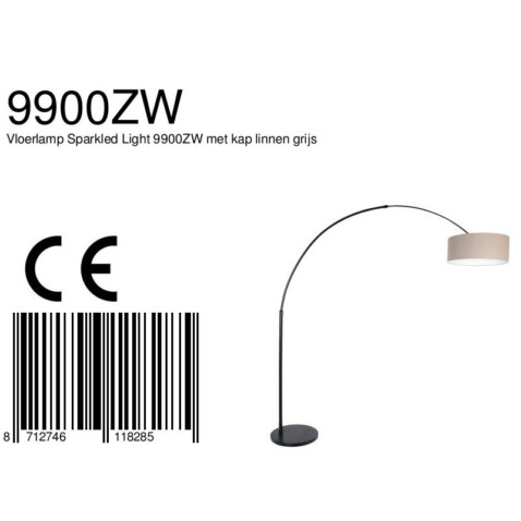 lampara-pie-moderna-blanca-steinhauer-sparkled-light-acero-y-transparente-9900zw-6
