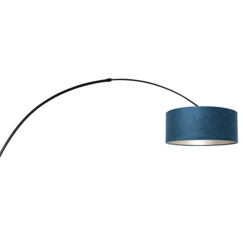 lampara-pie-pantalla-azul-steinhauer-sparkled-light-acero-8242zw-14