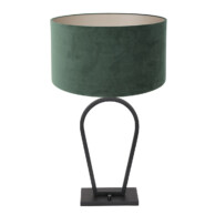 lampara-sobremesa-pantalla-verde-steinhauer-stang-verde-y-negro-3509zw