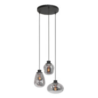 tres-lampara-techo-cristal-steinhauer-reflexion-vidrioahumado-y-negro-3079zw-1