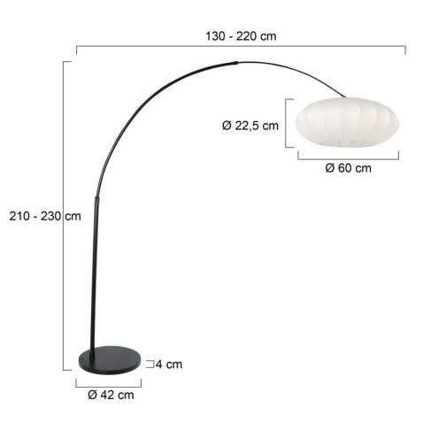 lampara-de-pie-curva-en-negro-con-tulipa-blanca-steinhauer-sparkled-light-blanco-y-negro-3807zw-7