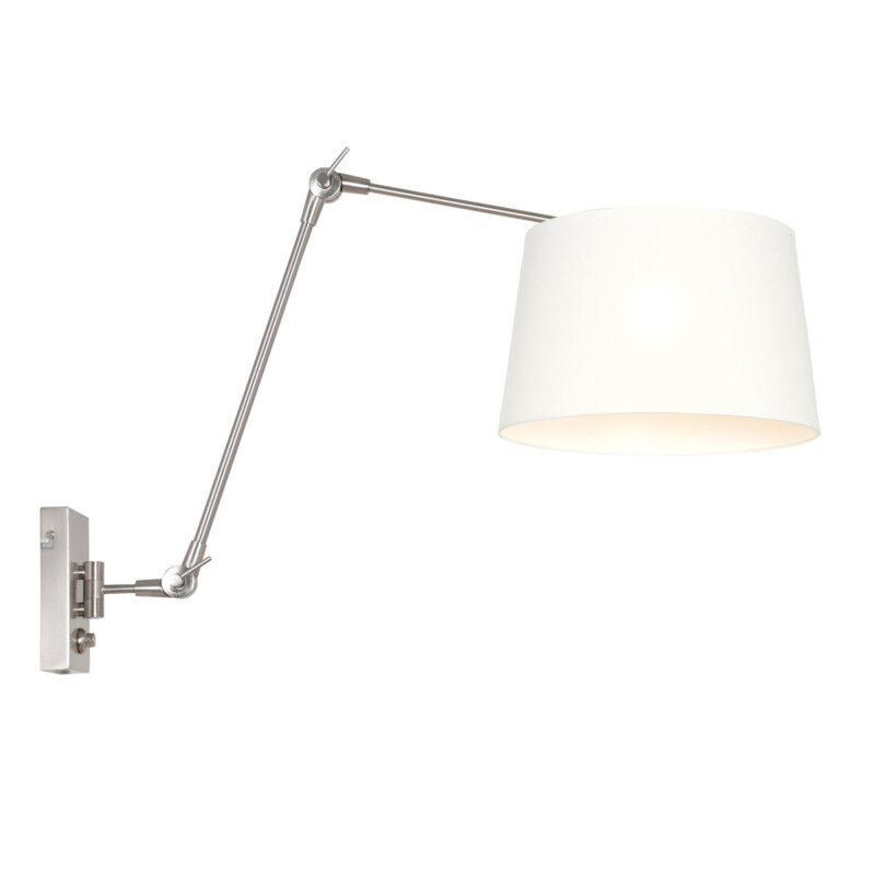Aplique blanco regulable Steinhauer Gramineus - Imagen 2