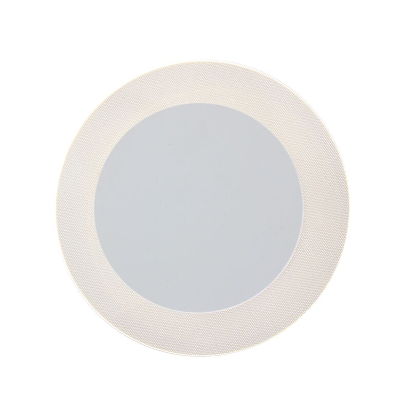 Aplique de pared moderno de metal y plástico blanco Steinhauer Lido - Imagen 13