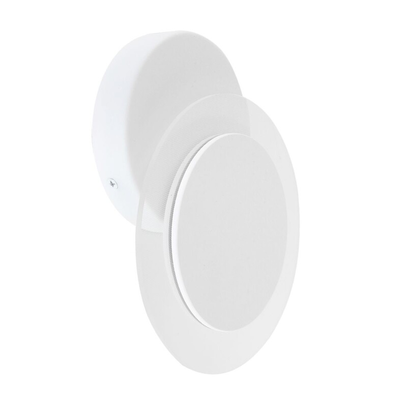Aplique de pared moderno de metal y plástico blanco Steinhauer Lido - Imagen 18