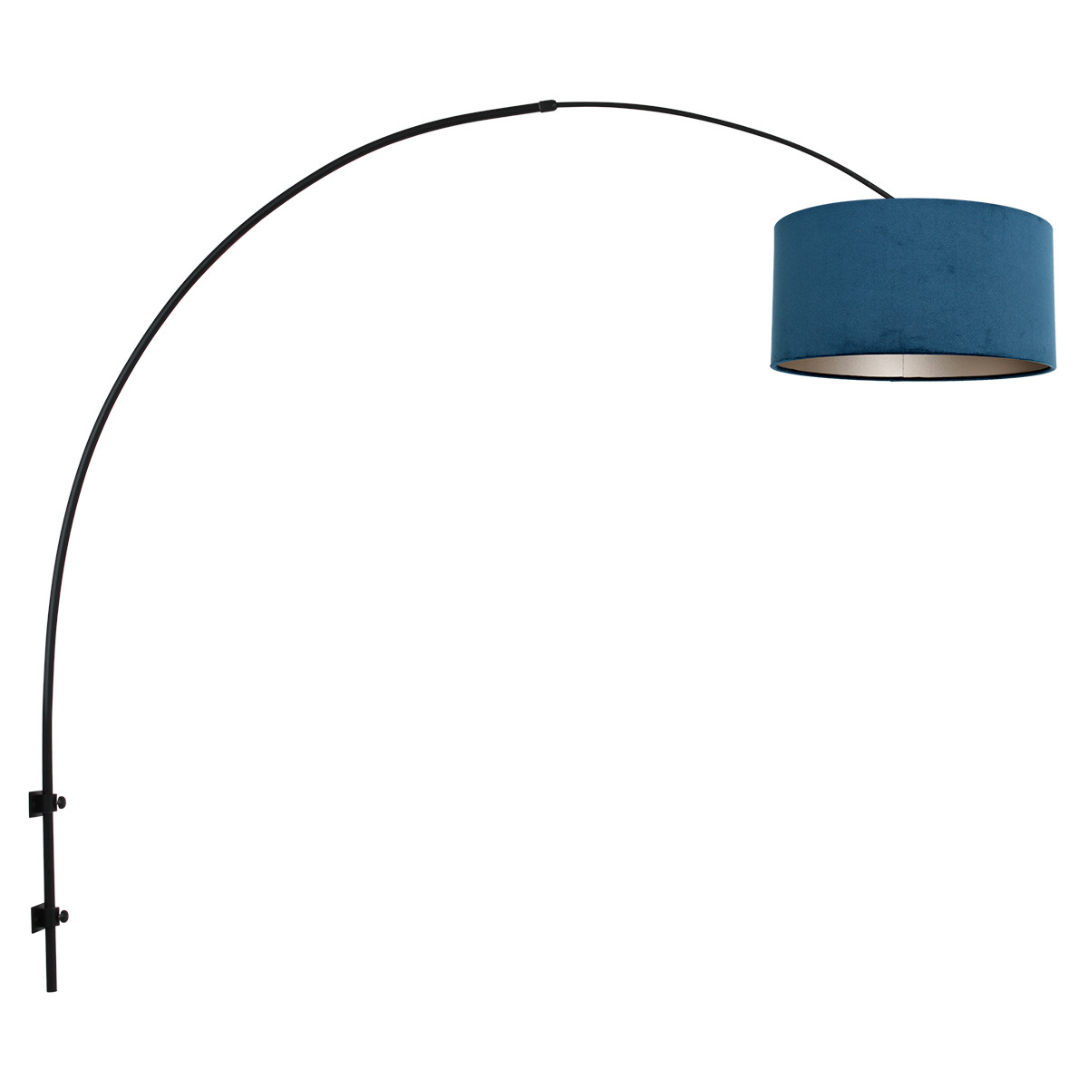 Aplique de arco en azul Steinhauer Sparkled