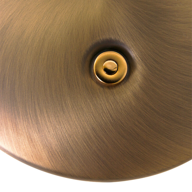 Aplique de bronce redondo clásico Steinhauer Zenith - Imagen 5