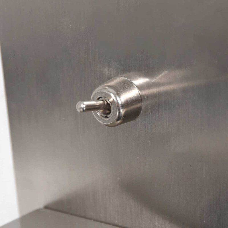 Aplique de pared gris con soporte y cargador para móvil Mexlite Upround acero - Imagen 14
