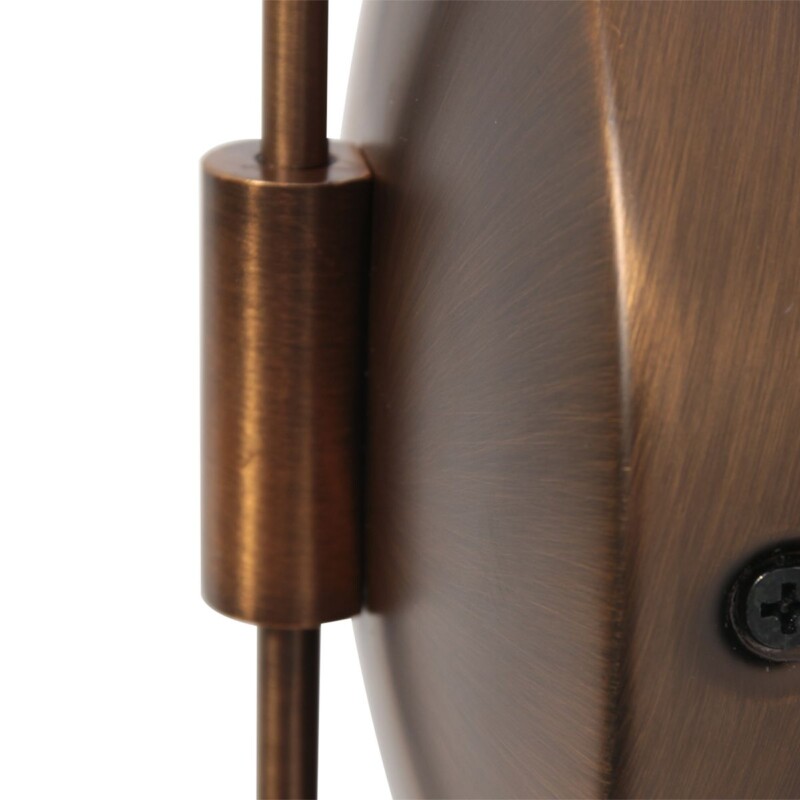 Aplique de pared clásica de metal y vidrio bronce Steinhauer Sovereign classic - Imagen 10