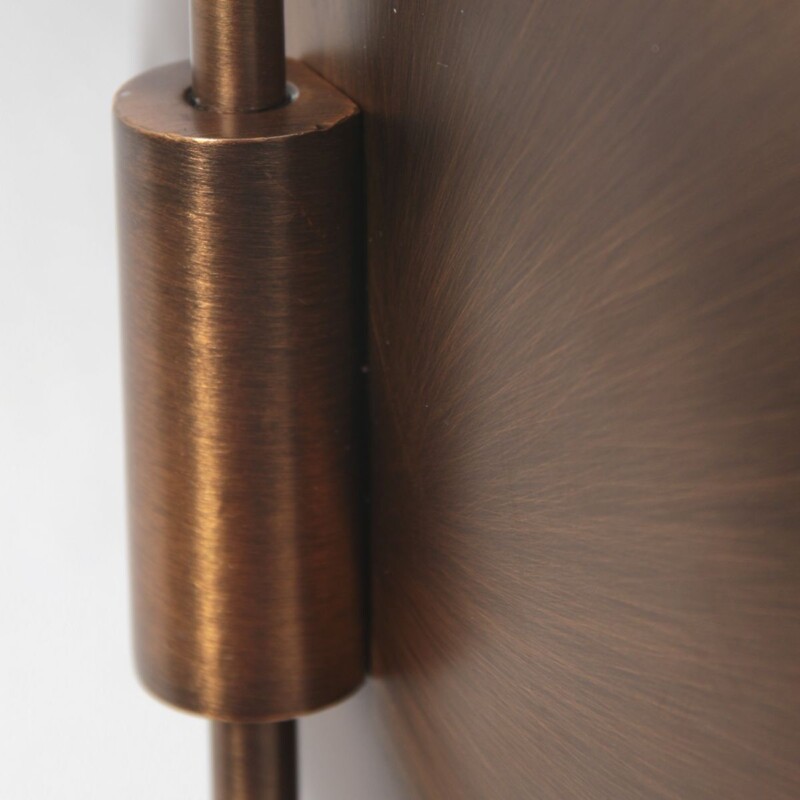 Aplique de pared clásica de metal y vidrio bronce Steinhauer Sovereign classic - Imagen 12