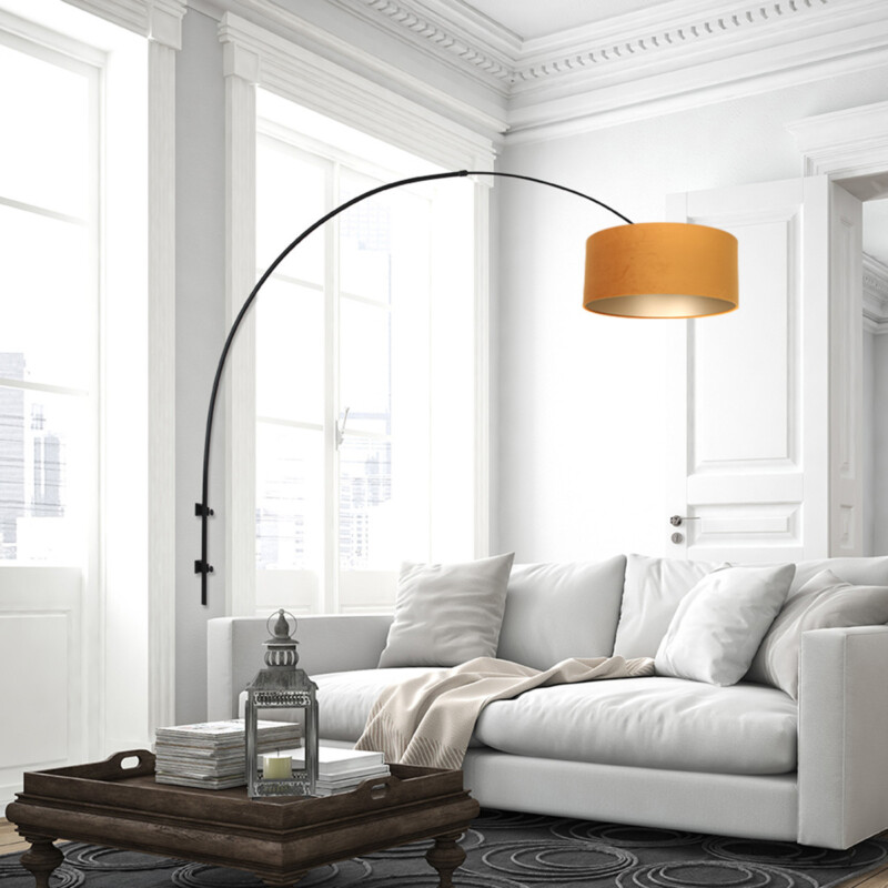 Aplique de pared/ pantalla Steinhauer Sparkled light dorado y negro - Imagen 3