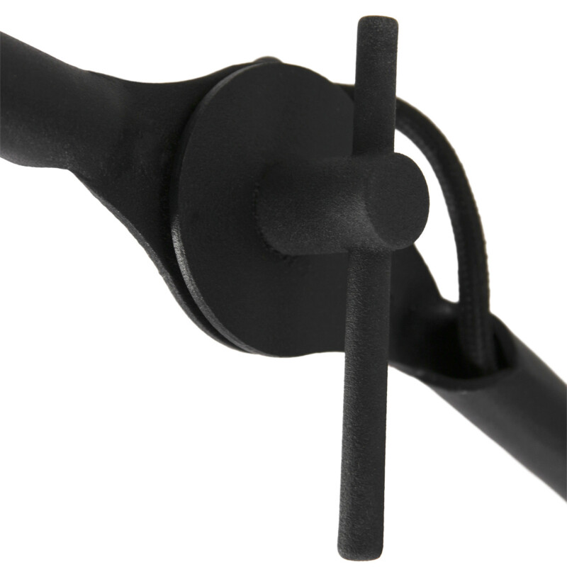 Aplique de pared retro negro Anne Lighting Kasket - Imagen 3