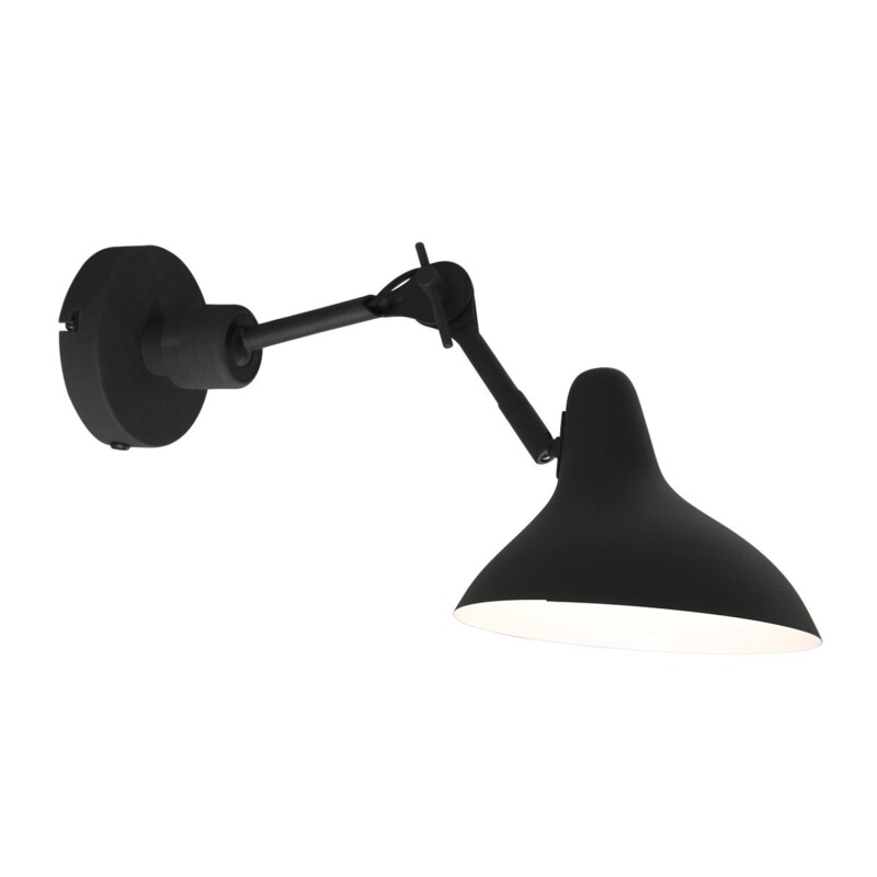 Aplique de pared retro negro Anne Lighting Kasket - Imagen 9