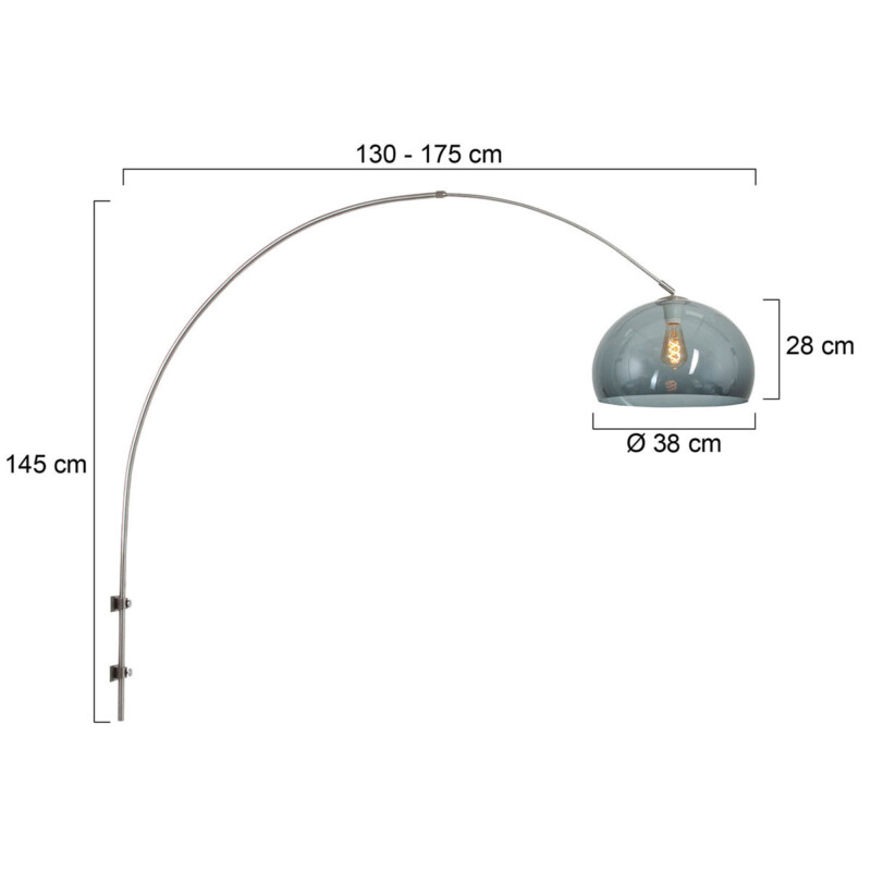 aplique-de-vidrio-ahumado-steinhauer-sparkled-light-8201st-6