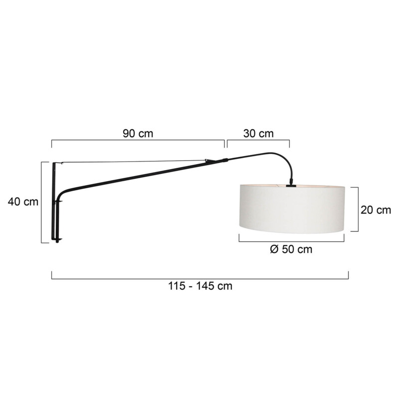 Aplique extensible crema Steinhauer Gramineus - Imagen 7