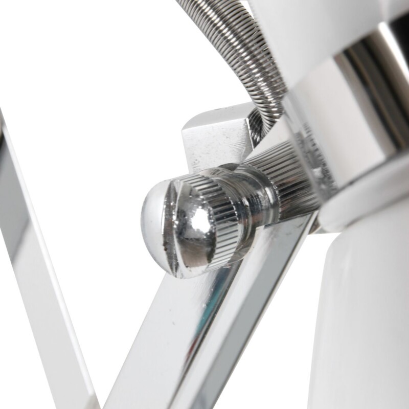 Lámpara colgante industrial de metal blanco con brazo articulado Steinhauer Spring - Imagen 15
