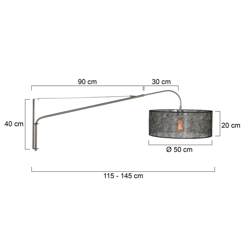 Aplique extensible negro Steinhauer Gramineus - Imagen 6